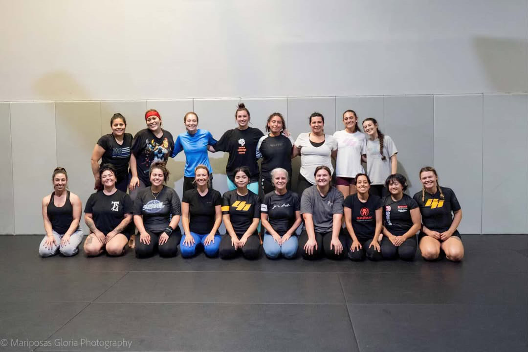 Women's jiu jitsu community at Ultimate Athlete Modesto